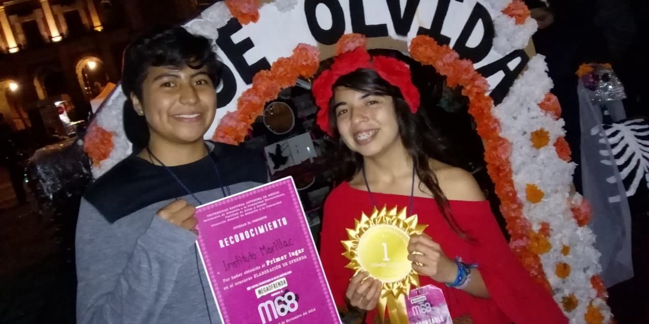 Mega Ofrenda UNAM 2018 Primer lugar